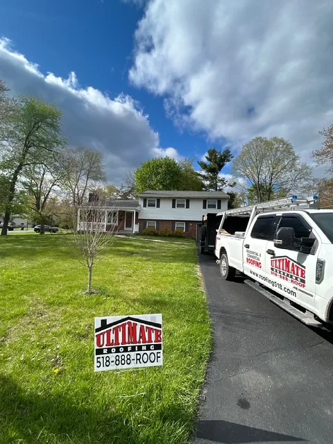 Capital Region NY — roof replacement on a brick split-level home — Ultimate Roofing