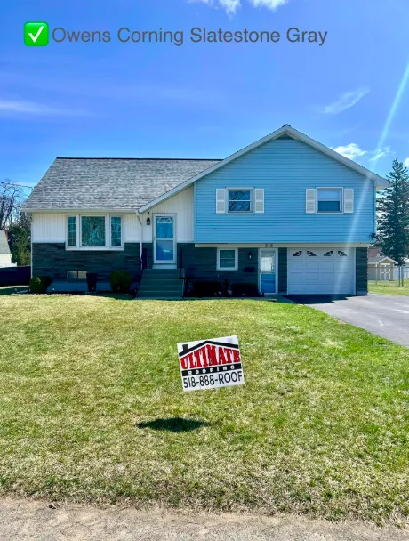 Clifton Park NY — Owens Corning Slatestone Gray — Ultimate Roofing